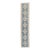 Vintage Denim Blue Geometric Turkish Runner - 2'4" x 11'10" For Sale
