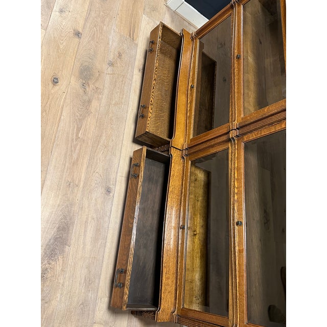 Stackable Display Bookcase from Globe Wernicke, 1890s, Set of 12 For Sale - Image 12 of 16