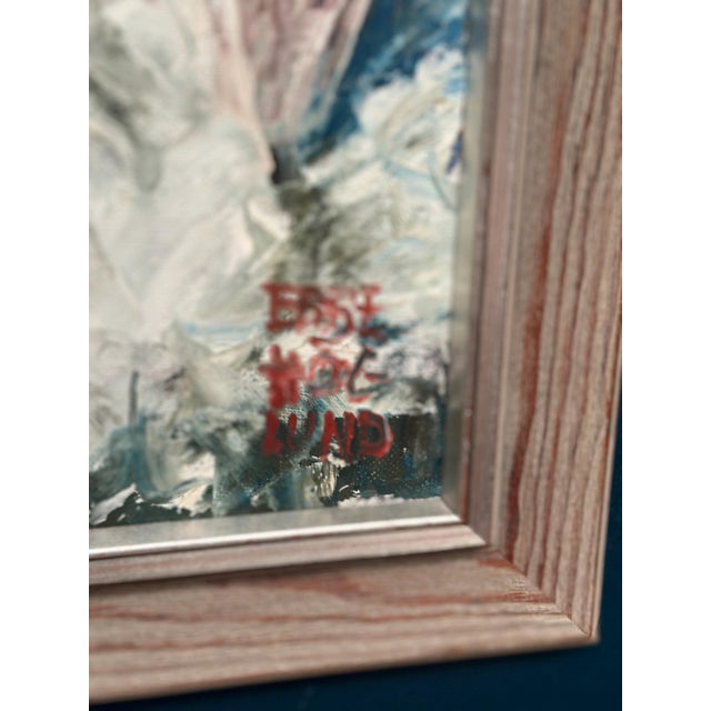 Ebbe Höglund, Ballet Dancer, Break, Oil Painting on Canvas, Framed For Sale - Image 4 of 18