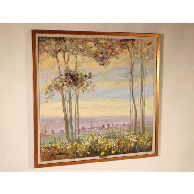 Impressionist French Impressionist Landscape Painting by Michael Henry (1928-2016) For Sale - Image 3 of 11