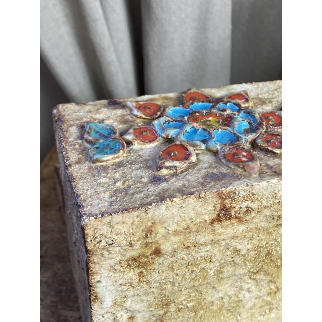 Vallauris Ceramic Wall Planter by La Roue, 1950s For Sale - Image 11 of 18