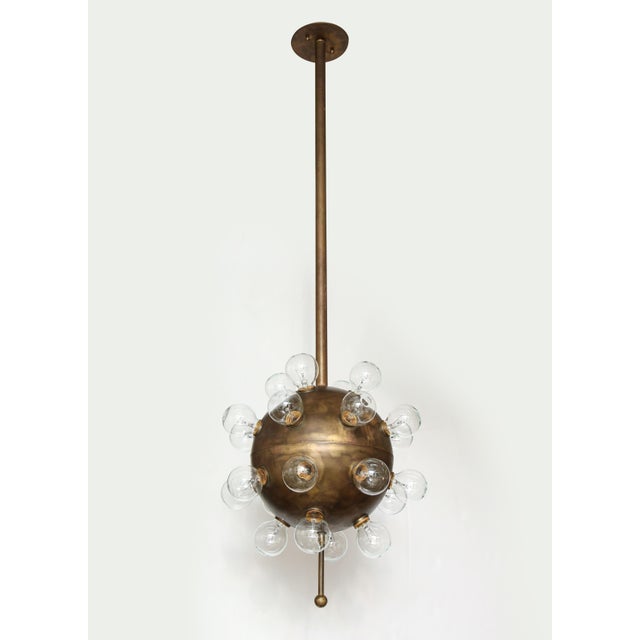 Italian Bronze Sputnik Chandelier Chairish