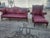 Vintage Carolina Leather House Oxblood Tufted Chesterfield Sofa, Wingback Chair & Ottoman - 3 Piece Set For Sale - Image 14 of 18