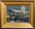 Parisian market scene by Alling Clements (American 1891-1957). Oil on wood panel. Inscribed on the reverse "Market Blvd...