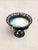 Ceramic Antique English Shelley “Carnation” Black Art Nouveau Footed Jardinière For Sale - Image 7 of 9