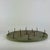 A vintage round ring toss game board in avocado green and red star in the center. A fun decorative addition to almost any...