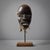 Wood Early 20th Century Dan Dean Gle Mask with Bells on Custom Stand For Sale - Image 7 of 11