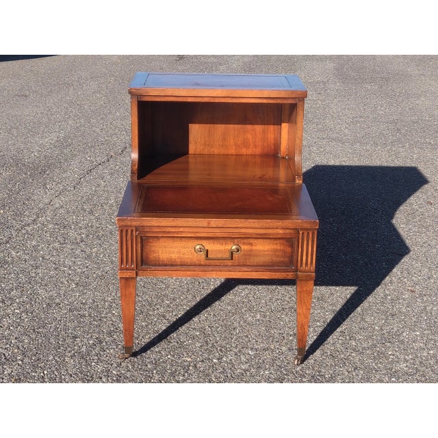 Mid-Century Modern Mid 20th Century Vintage Mid-Century Tiered Side Table For Sale - Image 3 of 11