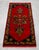Textile Hand Knotted Small Turkish Rug. Organic Wool 1960's Entryway Decor DoorMat, Accent Rug - 22'' X 44'' For Sale - Image 7 of 12