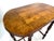 Vintage English Oak Oval Occasional Side Table | Jacobean Revival Turned Leg Side Table For Sale In Little Rock - Image 6 of 10