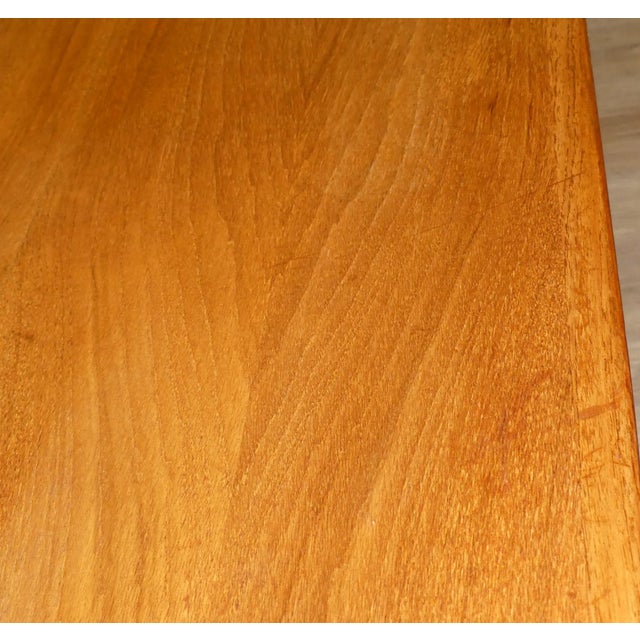 Vintage Teak Coffee Table with Shelf, 1960s For Sale - Image 9 of 14