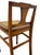 Vintage Arts & Crafts Style Wooden Side Chair With Caned Seat and Shaped Back Splat For Sale - Image 9 of 10