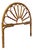 Vintage Headboard in Bamboo, 1960s For Sale