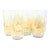 1970s Boho Floral Tumblers - Set of Eight For Sale