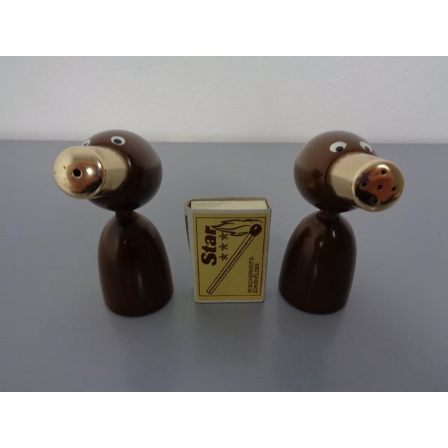 Mid-Century Salt and Pepper Shakers, 1960s, Set of 2 For Sale - Image 6 of 14