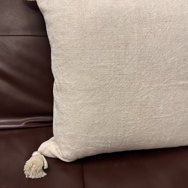 2020s Serena & Lily Tassel Accent Pillow For Sale - Image 5 of 12