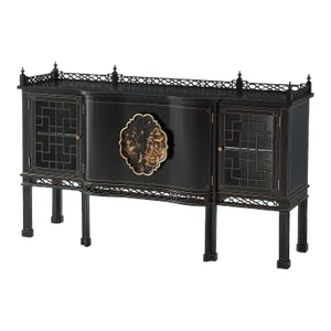 English Style Wooden Sideboard