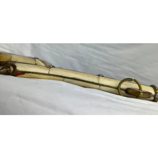 Traditional Curved Moroccan Dagger For Sale - Image 4 of 11