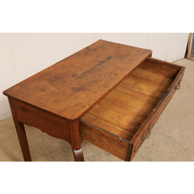 18th Century Italian Console Server with Drawer For Sale In Atlanta - Image 6 of 12