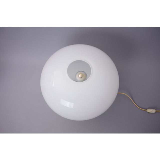 Mid-Century Modern Mushroom Table Lamp in Glass from Cosack Leuchten, 1970s For Sale - Image 3 of 9