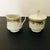 Elegant Sugar and Creamer Set, makers mark reads “ Fine porcelain by accord Canada” Excellent condition.