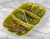 1960s Mid-Century California Pottery Avocado Green Divided Serving Tray For Sale - Image 5 of 8