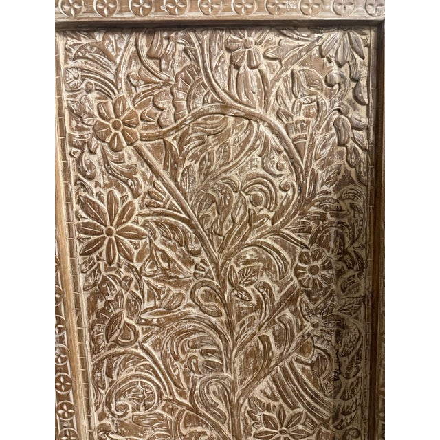 Add timeless character and architectural charm to your interior with this beautifully carved Tree of Life wood wall panel....