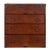 Japanese Taishō Period Early 20th Century Tansu Chest With Five Drawers For Sale