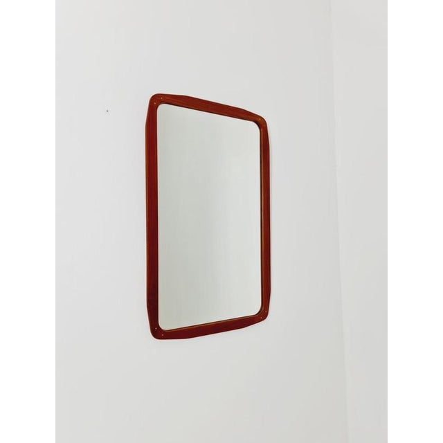 Large Vintage Danish Wall-Mounted Mirror, 1960s For Sale - Image 15 of 15