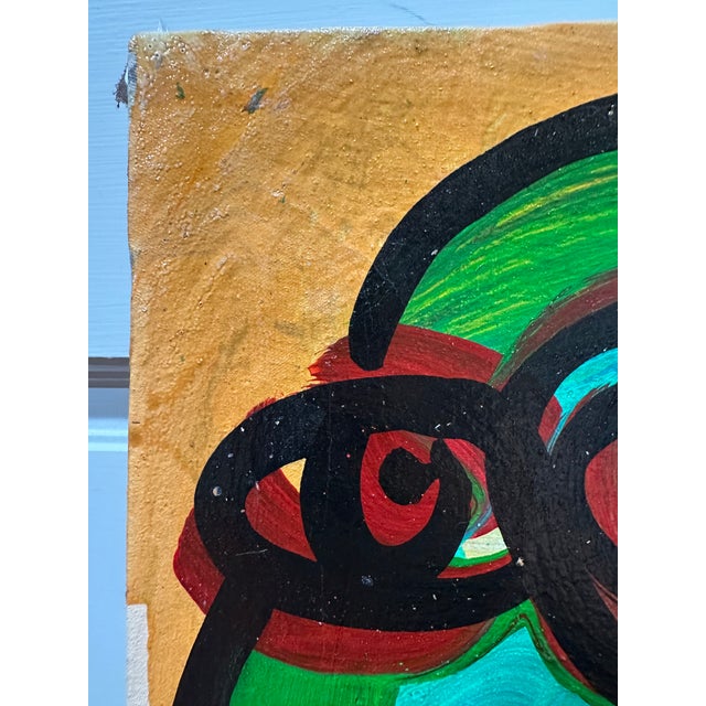 Peter Keil Abstract Painting, Peter Keil, Late 20th Century - Junge Wilde Collection For Sale - Image 4 of 7
