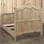 Antique Country French Louis XVI Stripped Oak Full-Size Bed For Sale - Image 17 of 18