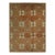 10x14 Brown Hand-Knotted Wool Floral Trellis Motif European Modern Carpet Rug For Sale
