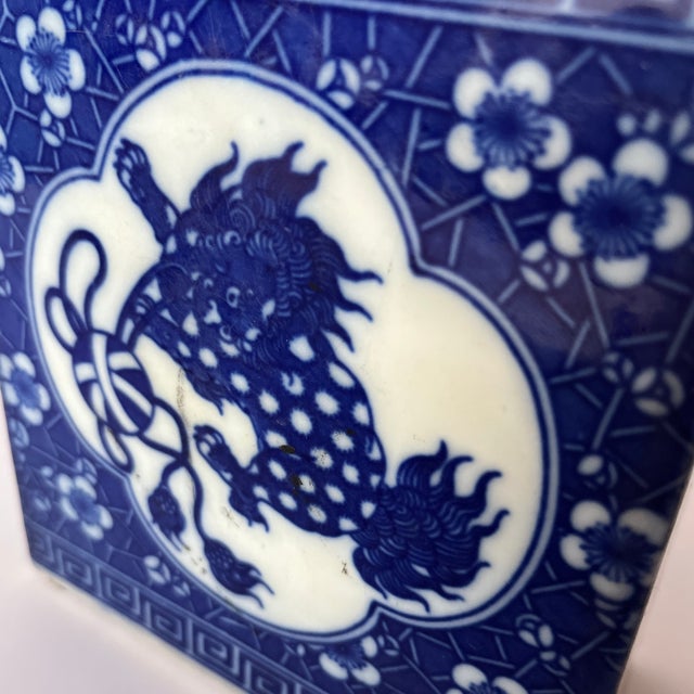 Antique Chinese Porcelain Pillow For Sale - Image 9 of 9