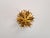 Gold Italian Ceiling Light in Gilded Metal from Banci Firenze, 1970 For Sale - Image 8 of 11
