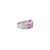 Metal Contemporary Wave Natural 2.02 Ct Ruby Channel Set Band Ring Size 8 For Sale - Image 7 of 12