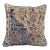 Handwoven Floral Multi Color Rug Pillow Cover -20'' X 20'' For Sale