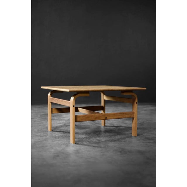 Vintage Scandinavian Oak Coffee Table by Karl-Erik Ekselius for JOC Vetlanda, 1960s For Sale - Image 13 of 18