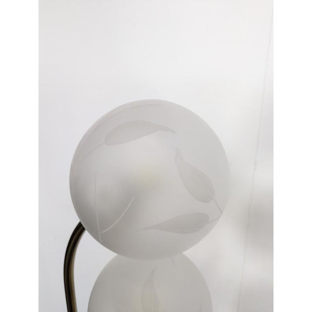 Italian Floor Lamp with Globes, 1980s For Sale - Image 5 of 6