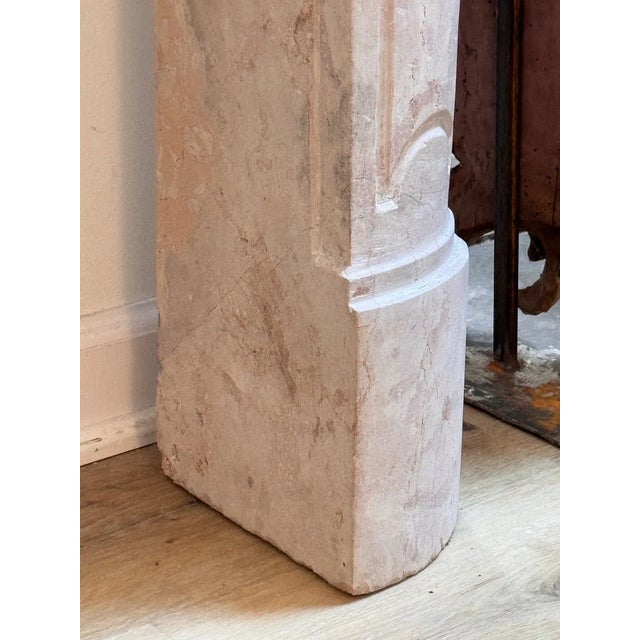 Fine French Marble Mantelpiece, 18th Century For Sale - Image 10 of 11