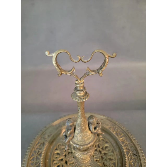 Mid 20th Century French Bronze Epergne For Sale In Los Angeles - Image 6 of 7