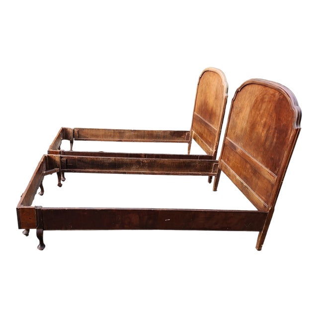 Vintage French Provincial Twin Beds for Restoration and Customization a Pair Chairish