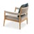 Not Yet Made - Made To Order Teak, Rope and Fabric Dine Out Armchairs by Rodolfo Dordoni for Cassina, Set of 2 For Sale - Image 5 of 10