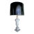 Single Italian Urn Neoclassic Alabaster Table Lamp For Sale