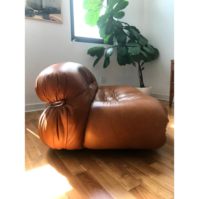 Mid-Century Modern 1970s Vintage Afra & Tobia Scarpa "Soriana" Two-Seater Sofa For Sale - Image 3 of 13