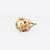 Antique Victorian Gold Plated Fleur-De-Lis Bracelet Charm or Watch Fob For Sale - Image 4 of 7