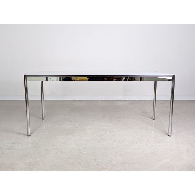 White Dining Table from USM Haller For Sale - Image 6 of 13