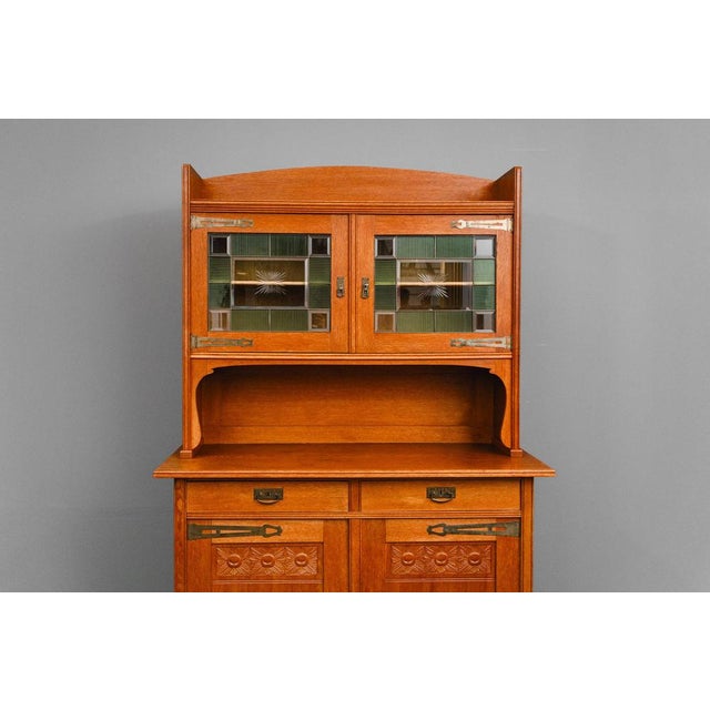 Art Nouveau Buffet in Oak, Early 20th Century For Sale - Image 10 of 18