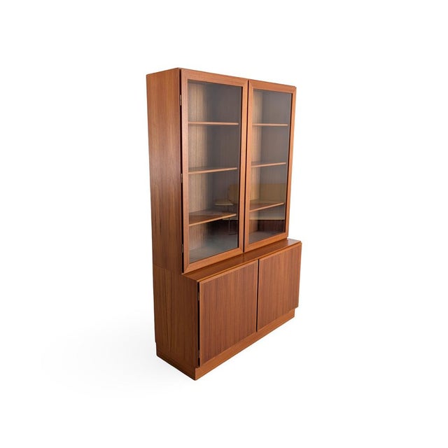 Vintage Teak Display Cabinet by Gunni Omann for Omann Jun For Sale - Image 10 of 10