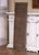Wood 19th Century French Louis XVI Giltwood and Painted Wall Mirror With Beaded Trim For Sale - Image 7 of 7