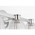 2020s AERIN for Visual Comfort Signature Asalea Triple Vanity Light in Polished Nickel with Clear Glass For Sale - Image 5 of 8